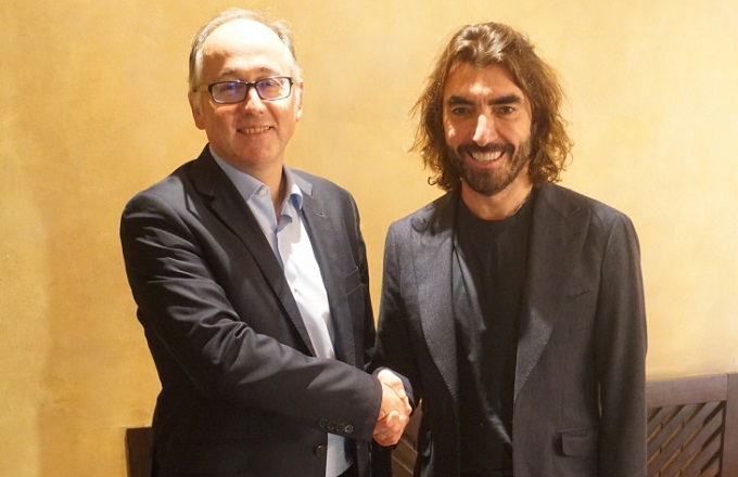 Luis Gallego (izda.), consejero Delegado de Iberia, y Javier Hidalgo, consejero delegado de Globalia