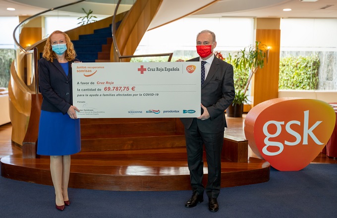 GSK Consumer Healthcare dona 70.000 euros a Cruz Roja Española a favor de las familias más afectadas por la crisis del covid-19