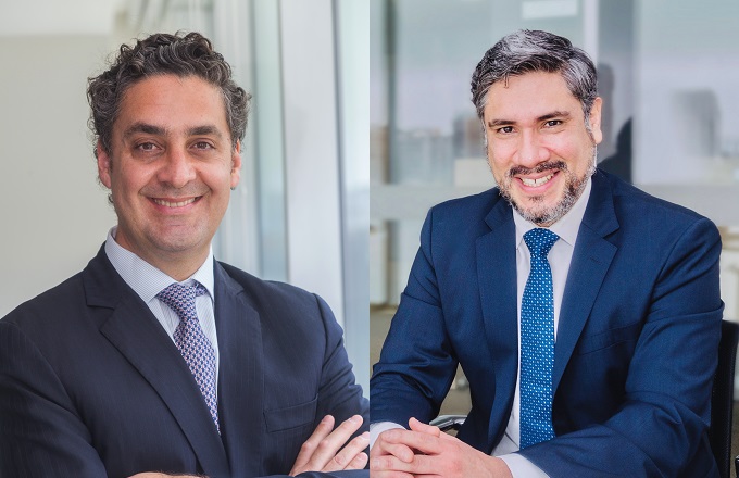 Ivo Gagliuffi (izda.) y Javier Coronado