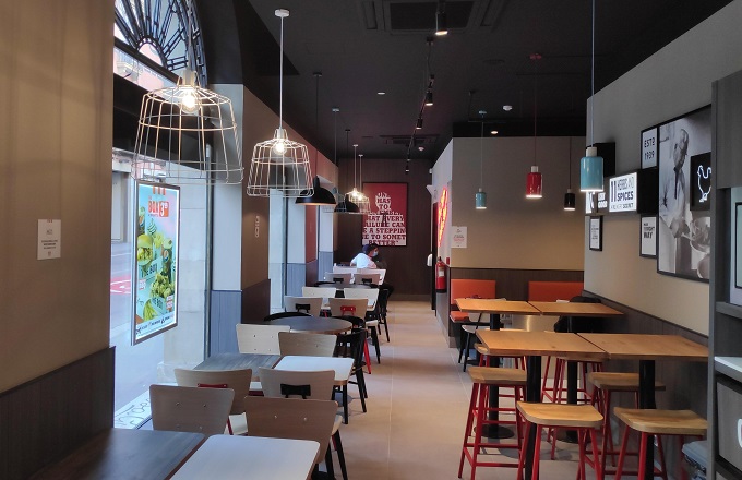 KFC genera 46 empleos en Barcelona con dos nuevas aperturas