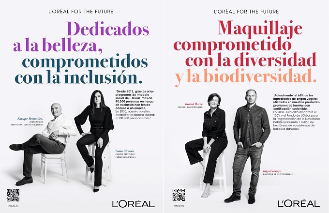L’Oréal lanza la primera campaña de publicidad protagonizada por sus empleados