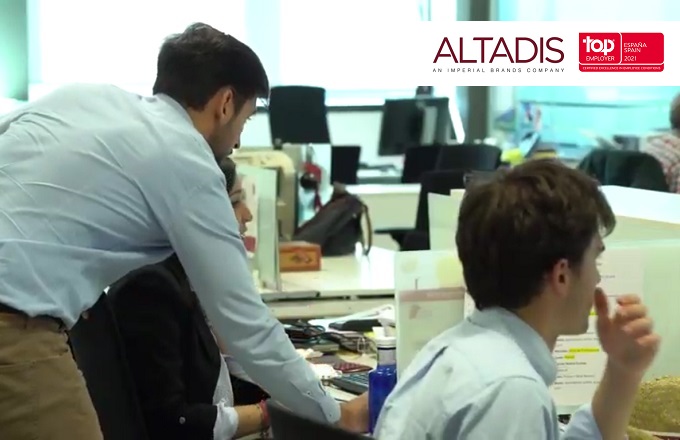 Altadis, diez años consecutivos como empresa Top Employer en España