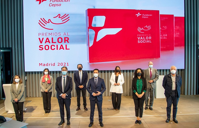 Acto de entrega de los Premios al Valor Social de la Fundación Cepsa