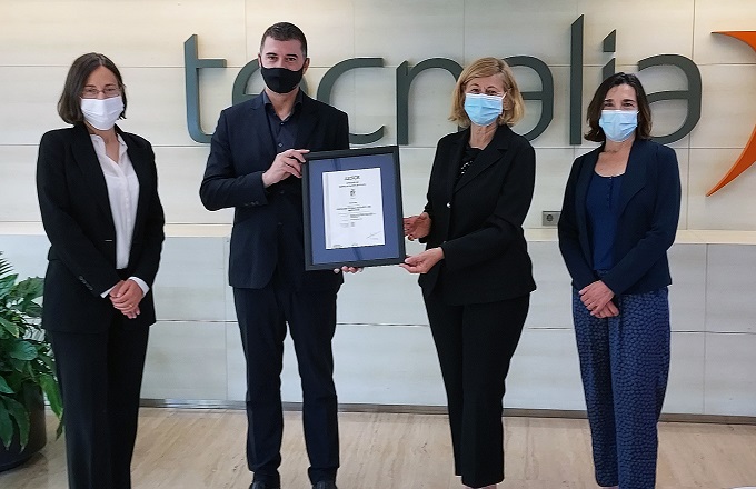 Aenor certifica la excelencia de Tecnalia en I+D+i