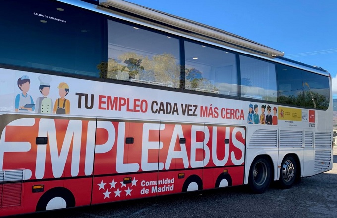 El Empleabus seguirá prestando servicios de empleo a más de 25.000 personas de la Sierra Norte de Madrid
