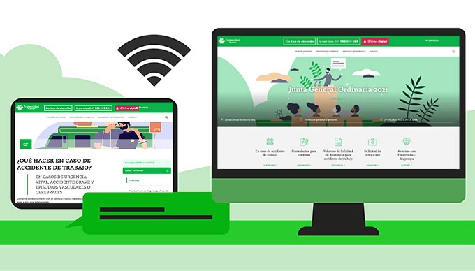 Fraternidad-Muprespa pone al día su página web