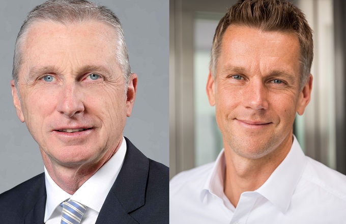 David Powels (izda.) y Kai Vogler