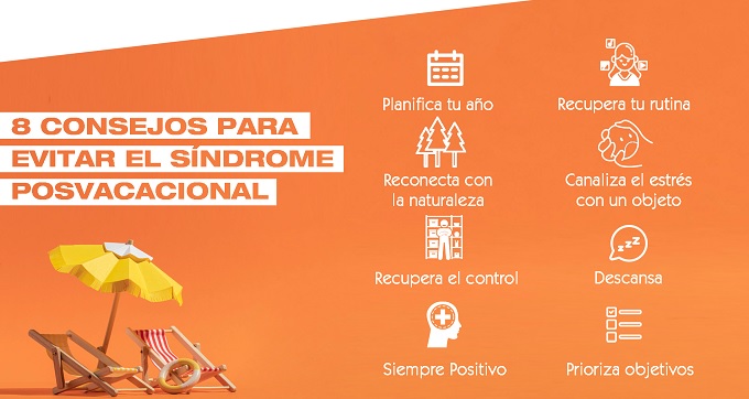 ¿Síndrome posvacacional? Ocho consejos para tratar de evitarlo