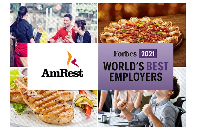 AmRest, reconocido por Forbes entre los mejores empleadores a nivel mundial