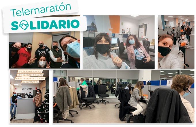 Atento y 625 de sus agentes colaboran con la Fundación Inocente a favor de niños con cáncer