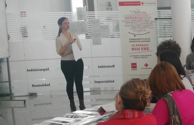 BTS colaboró con Cruz Roja en la formación de un centenar jóvenes madrileños para su inserción laboral