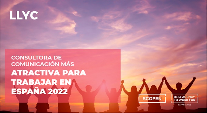 LLYC, consultora de comunicación más atractiva para trabajar en España según los profesionales del sector