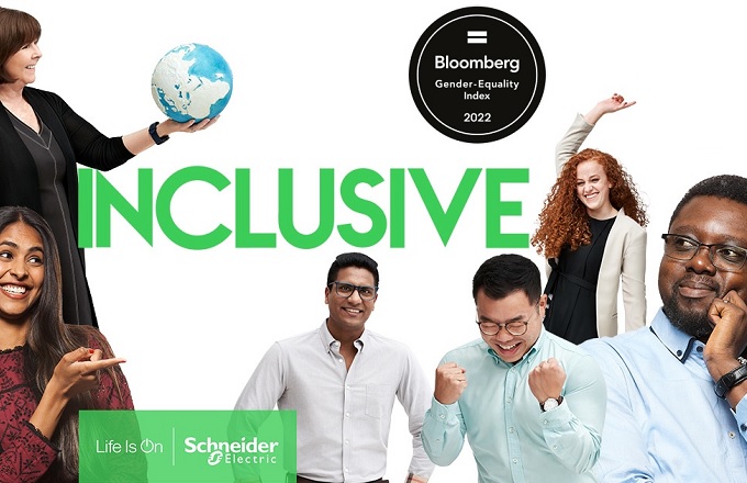 Schneider Electric es incluida en el Índice de Igualdad de Género de Bloomberg por quinto año consecutivo