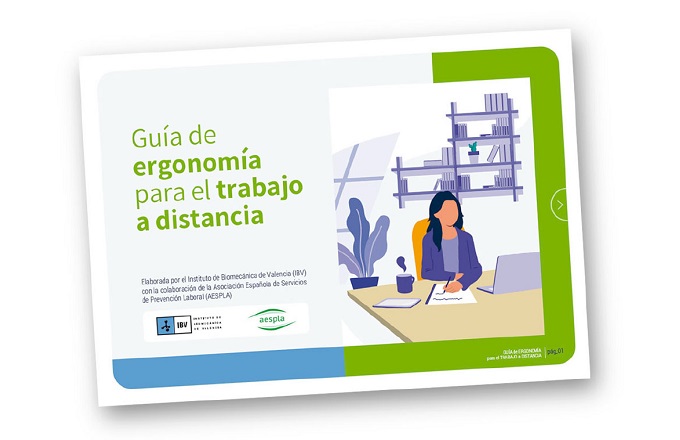 IBV, Aespla y FAMO publican una de ergonomía para el trabajo a distancia