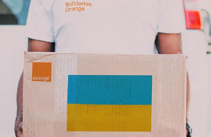 Los empleados de Orange en España ponen en marcha iniciativas de ayuda a Ucrania