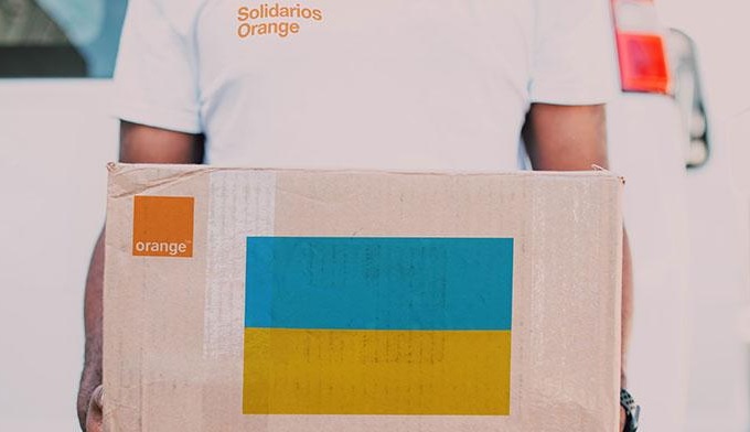 Los empleados de Orange en España ponen en marcha iniciativas de ayuda a Ucrania