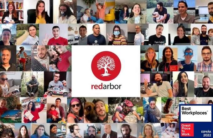 Redarbor, entre las mejores empresas para trabajar en España por séptimo año consecutivo