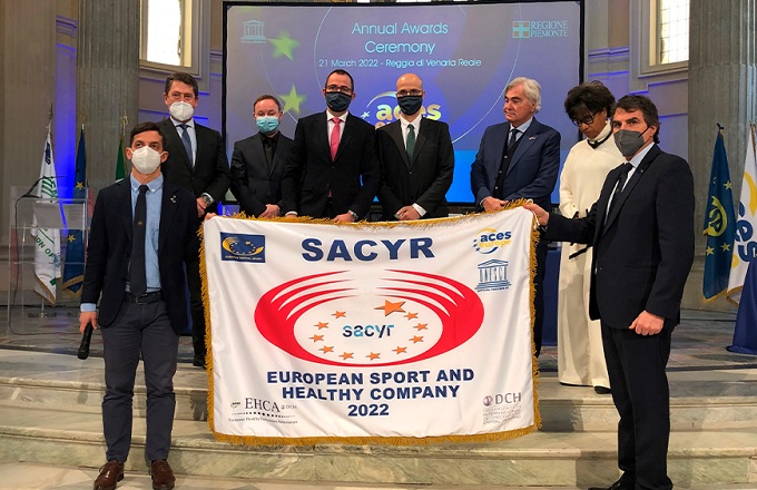 Sacyr, galardonada en Europa por su programa Sacyr Saludable