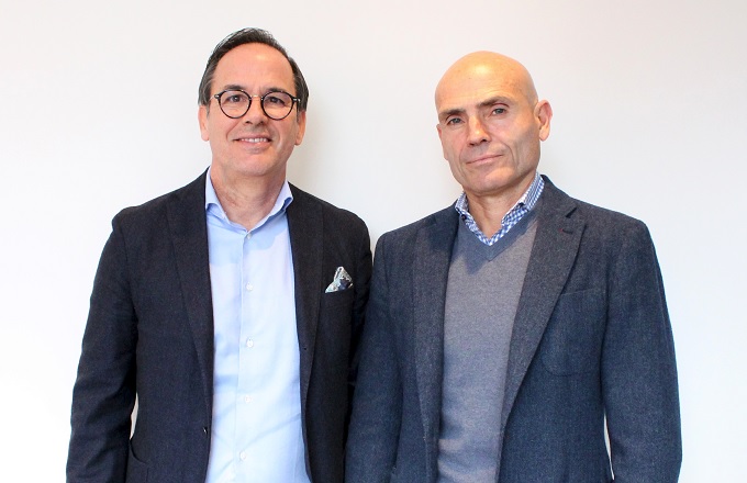 Juan Pablo Giménez (izda.), CEO de Increnta y Miguel Artero, presidente de Salesland