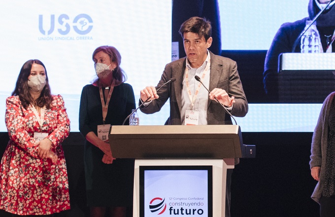 USO reelige a Joaquín Pérez como secretario general