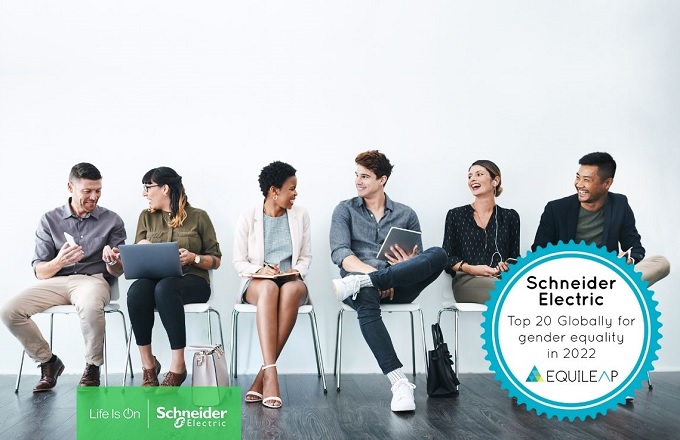 Schneider Electric, incluida entre las veinte empresas del mundo con mayor igualdad de género