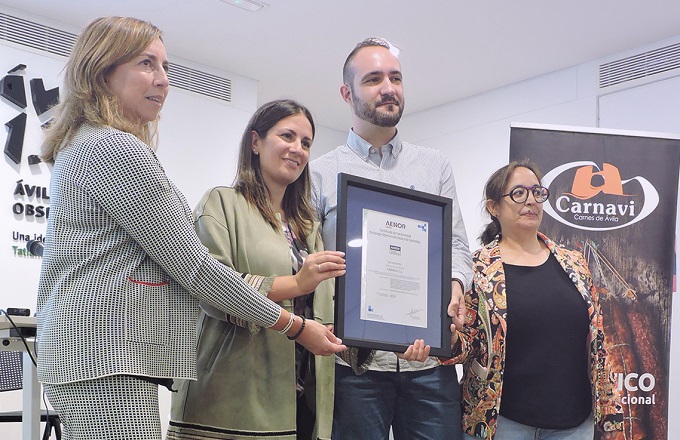 Carnavi, primera empresa cárnica en España certificada por Aenor en sostenibilidad y contribución a los ODS