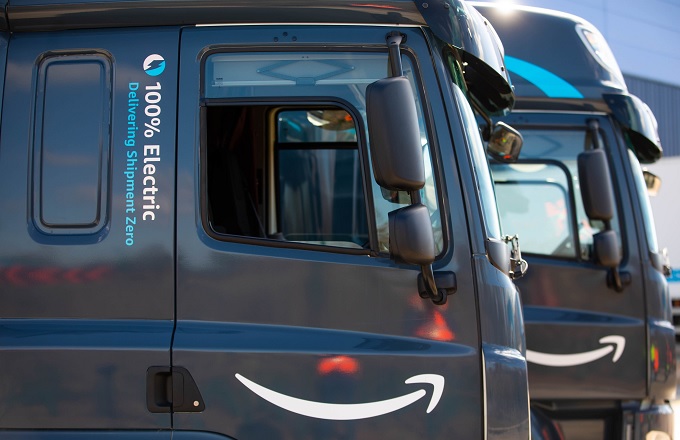 Amazon destinará más de mil millones de euros a electrificar su red europea de transporte para reducir las emisiones de carbono