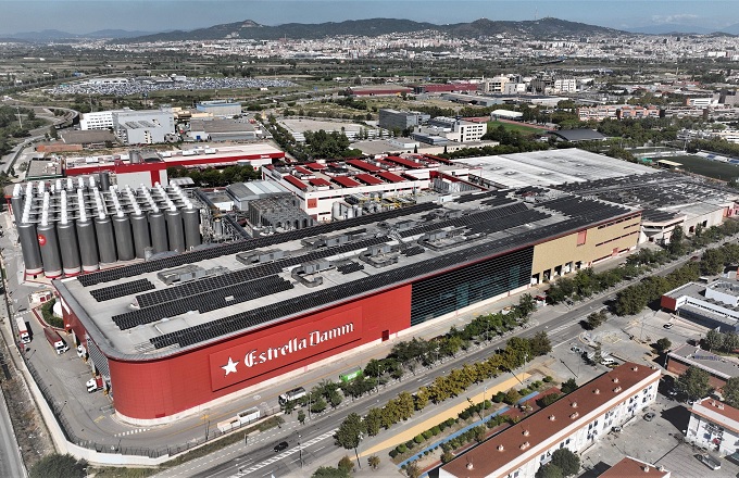 Damm, compañía cervecera con mayor extensión de placas fotovoltaicas en la península ibérica