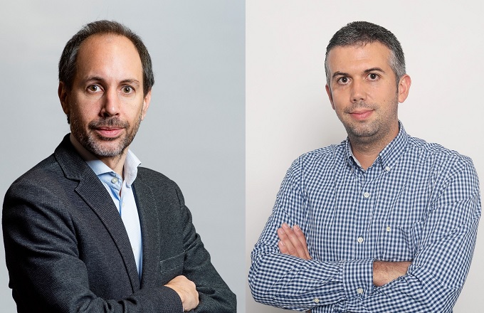 Ignacio Carnero (izda.) e Iván Martínez