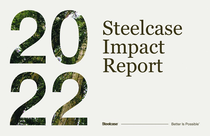 Steelcase publica su informe anual de impacto ESG