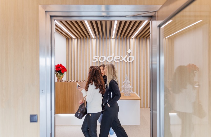 Sodexo apuesta por el trabajo híbrido, la cocreación y la colaboración en su nueva sede corporativa