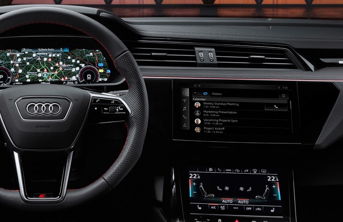 Webex by Cisco lanza la primera aplicación de trabajo híbrido para vehículos Audi