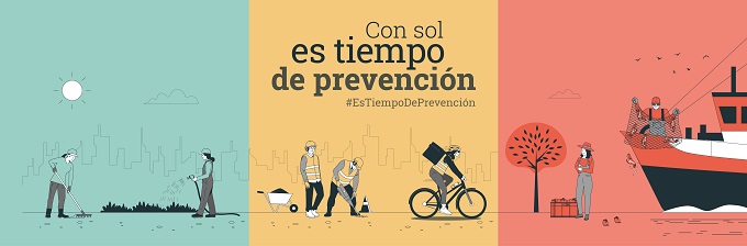 El INSST lanza una campaña de prevención de riesgos laborales por exposición a altas temperaturas y radiación solar