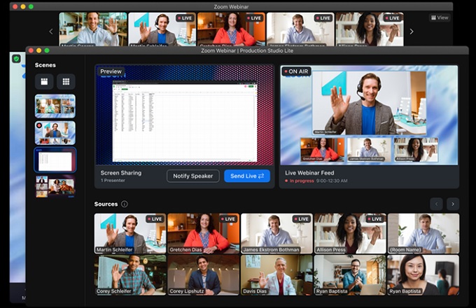 Zoom lanza un nuevo estudio de producción y actualiza su aplicación móvil