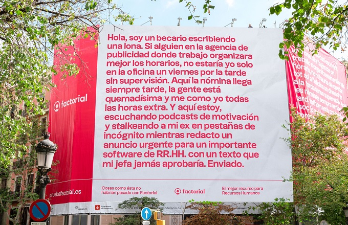 Factorial denuncia los pocos recursos que tiene Recursos Humanos
