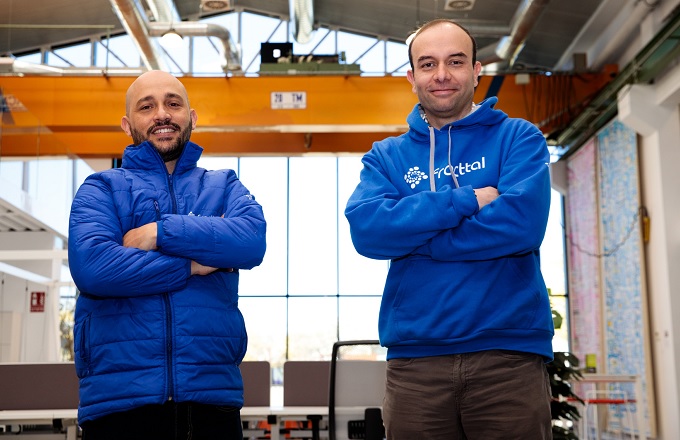 Alejandro Pérez (izda.) y Christian Struve, fundadores de Fracttal