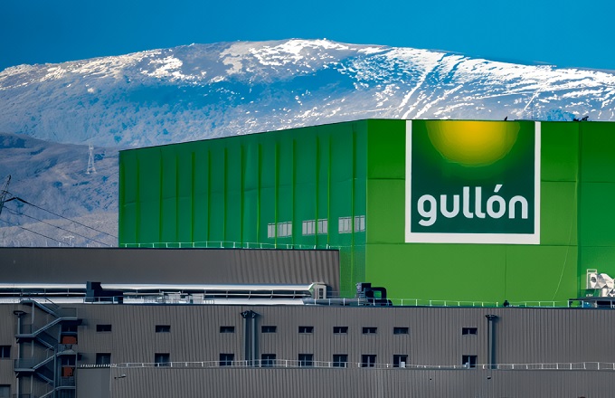 Imagen de una fábrica de Galletas Gullón