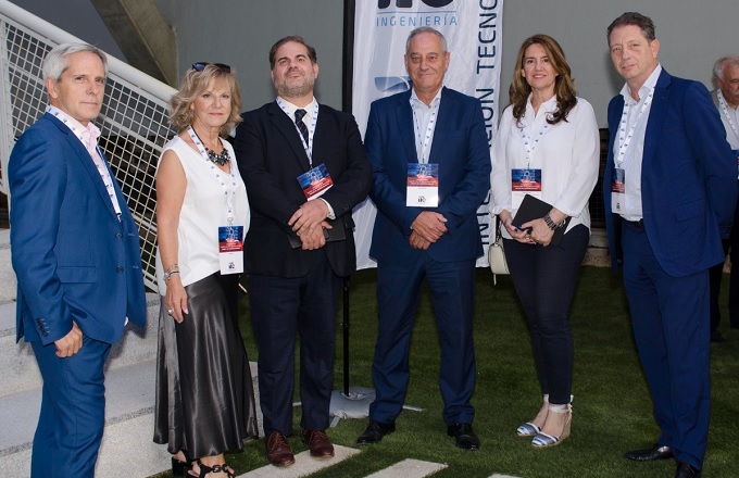 Equipo directivo de ITE y representantes de la Comunidad de Madrid durante el acto de inauguración