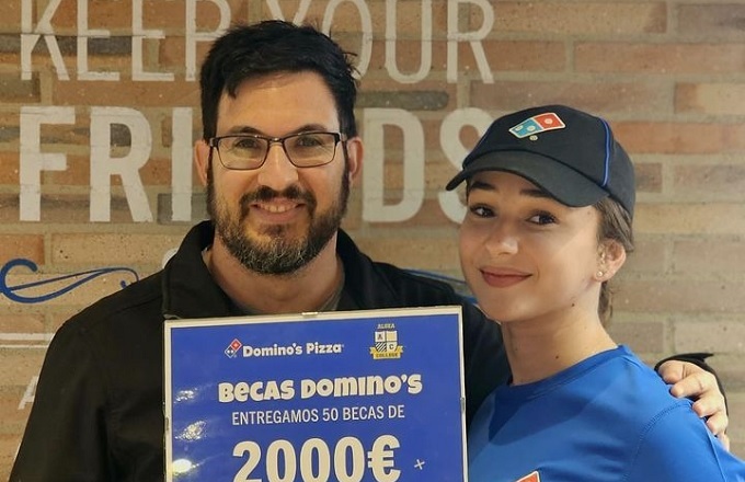 Domino's Pizza concede 50 becas de 2.000 euros a sus trabajadores para impulsar su desarrollo académico y profesional