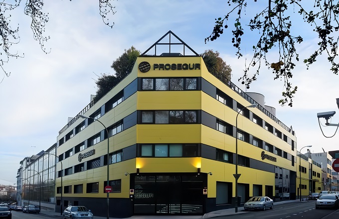 Imagen de la sede de Prosegur en Madrid
