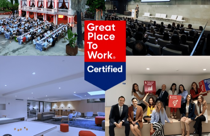 RocaJunyent obtiene por segunda vez el certificado Great Place to Work