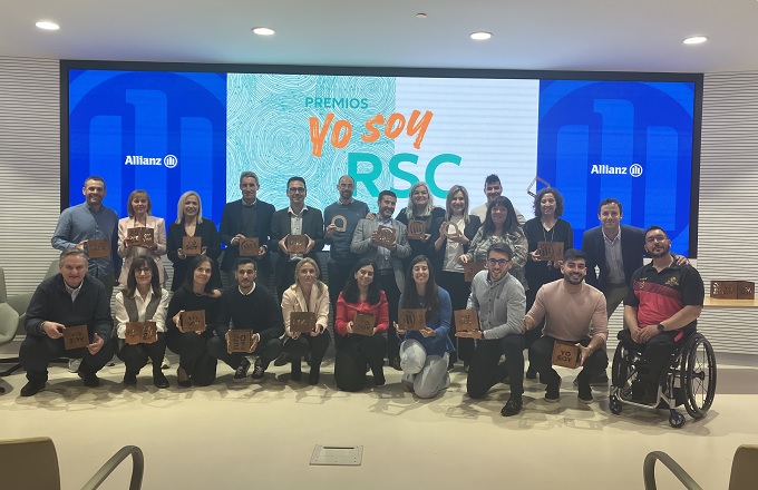 Allianz Seguros premia a sus empleados más solidarios