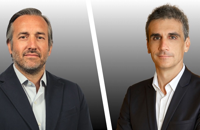 Borja Galindo (izda.) y Miguel Chapa