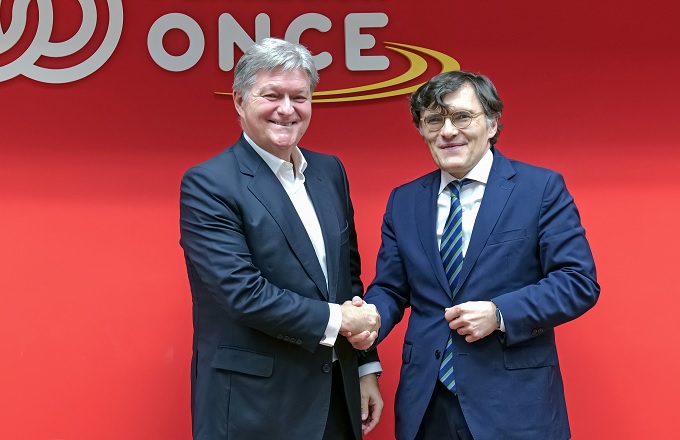 Luis Abad, consejero delegado de Capgemini en España, y Alberto Durán, vicepresidente ejecutivo de Fundación ONCE