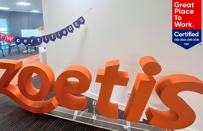 Zoetis es certificada por segundo año consecutivo como una gran empresa para trabajar en España