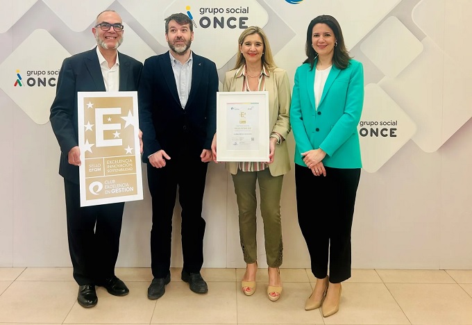 Ilunion Contact Center BPO recibe el sello EFQM 500