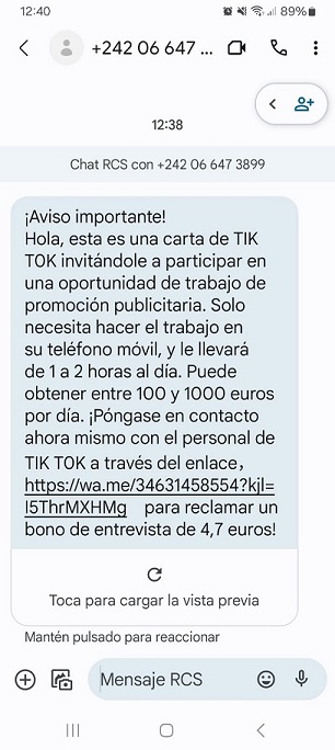 Kaspersky alerta sobre la estafa de phishing disfrazada de oferta laboral en TikTok