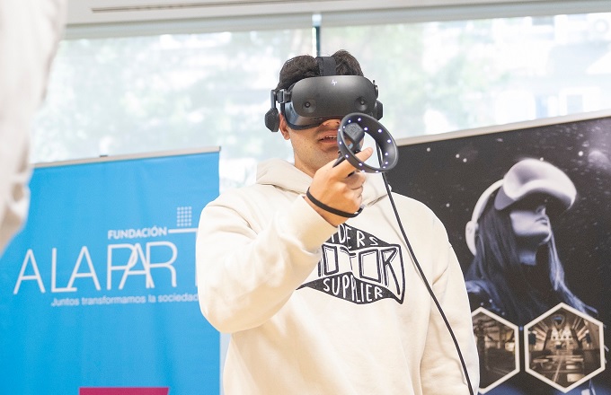 Farlabo apuesta por la realidad virtual para la inclusión laboral de jóvenes con discapacidad intelectual
