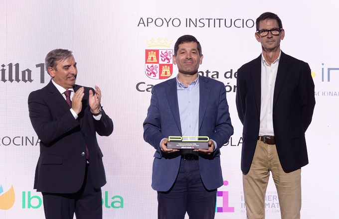 Paco Hevia, director corporativo de Galletas Gullón, en el acto de entrega de los premios