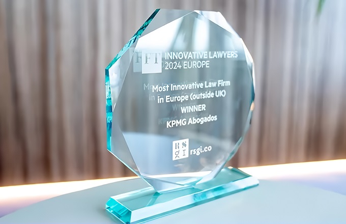 Financial Times reconoce a KPMG Abogados como la firma más innovadora de Europa continental